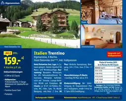 Lidl Reisen Italien Trentino Angebot
