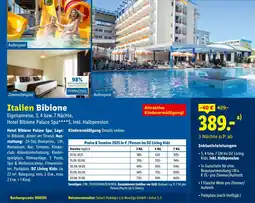 Lidl Reisen Italien Bibione Angebot