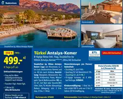 Lidl Reisen Türkei Antalya-Kemer Angebot