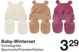 Zeeman Baby-Winterset Angebot