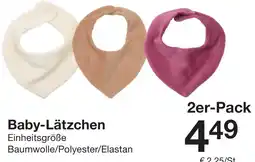 Zeeman Baby-Lätzchen Angebot