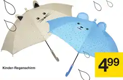 Zeeman Kinder-Regenschirm Angebot