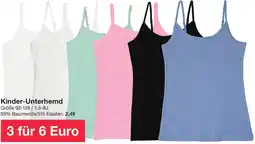 Zeeman Kinder-Unterhemd Angebot