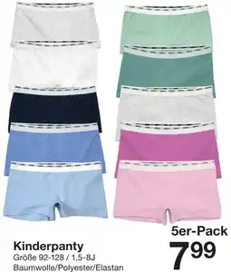 Zeeman Kinderpanty Angebot