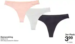 Zeeman Damenstring Angebot