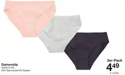 Zeeman Damenslip Angebot