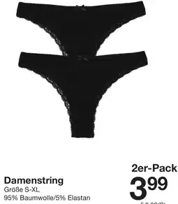 Zeeman Damenstring Angebot