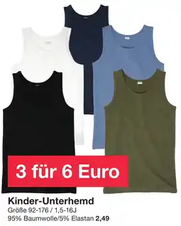 Zeeman Kinder-Unterhemd Angebot
