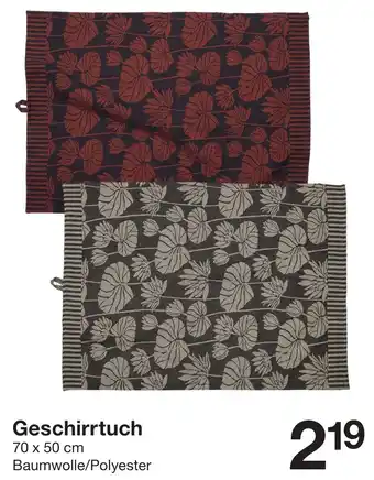 Zeeman Geschirrtuch Angebot