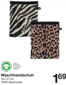Zeeman Waschhandschuh Angebot