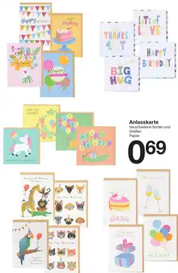 Zeeman Anlasskarte Angebot