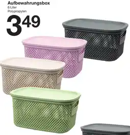 Zeeman Aufbewahrungsbox Angebot