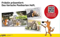 Post Das tierische Postkarten Heft Angebot