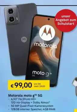 Post Motorola moto g34 5G Angebot