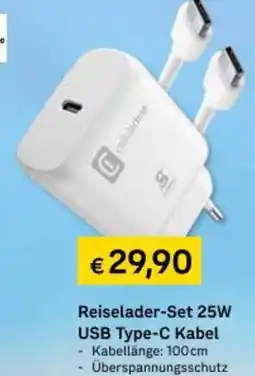 Post Reiselader-Set 25W USB Type-C Kabel Angebot