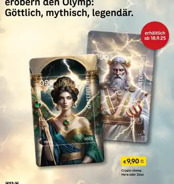 Post Crypto stamp Angebot