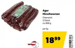 Eurogast Grissemann Ager Hirschwurzen Angebot