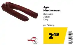 Eurogast Grissemann Ager Hirschwurzen Angebot