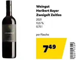 Eurogast Grissemann Weingut Heribert Bayer Zweigelt Zeitlos Angebot