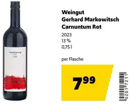 Eurogast Grissemann Weingut Gerhard Markowitsch Carnuntum Rot Angebot