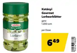 Eurogast Grissemann Kotányi Gourmet Lorbeerblätter Angebot