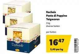 Eurogast Grissemann Recheis Pasta di Peppino Teigwaren Angebot