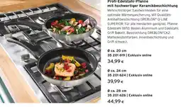 Tchibo Eduscho Profi-Edelstahl-Pfanne Angebot