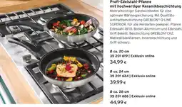 Tchibo Eduscho Profi-Edelstahl-Pfanne Angebot