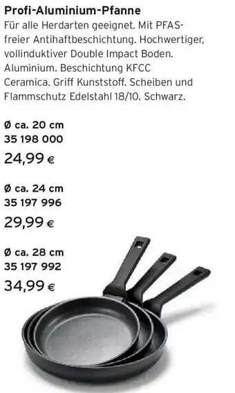 Tchibo Eduscho Profi-Aluminium-Pfanne Angebot