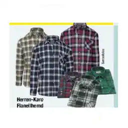 Maximarkt Herren-Karo Flanellhemd versch. Designs und Farben Maximarkt Angebot