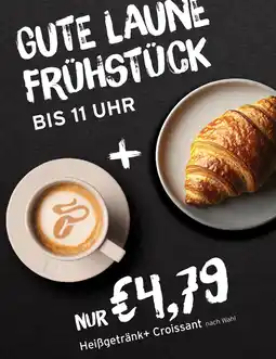 Tchibo Eduscho Heißgetränk+ Croissant Angebot