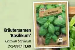 Bauhaus Kräutersamen 'Basilikum' Angebot