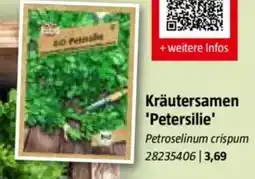 Bauhaus Kräutersamen 'Petersilie' Angebot