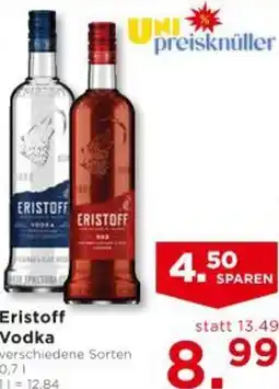 Unimarkt Eristoff Vodka Angebot