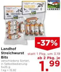 Unimarkt Landhof Streichwurst Bits Angebot