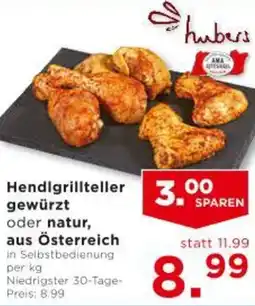Unimarkt Hendlgrillteller gewürzt oder natur, aus Österreich Angebot