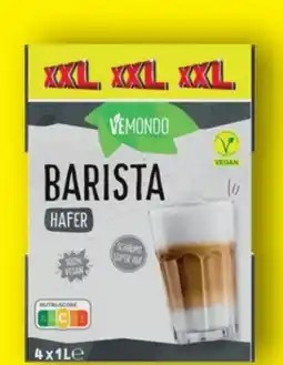 Lidl Vemondo Veganer Hafer Barista Drink Angebot