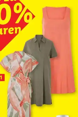 Lidl Esmara Damen Leinenkleid Angebot