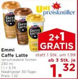Unimarkt Emmi Caffe Latte Angebot