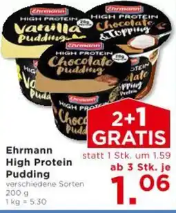 Unimarkt Ehrmann High Protein Pudding Angebot