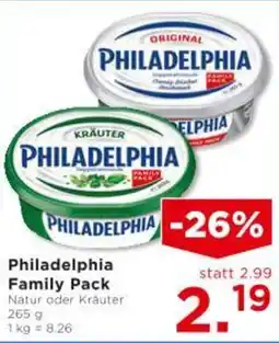 Unimarkt Philadelphia Family Pack Angebot