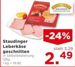 Unimarkt Staudinger Leberkäse geschnitten Angebot
