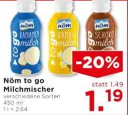 Unimarkt Nöm to go Milchmischer Angebot