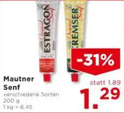 Unimarkt Mautner Senf Angebot