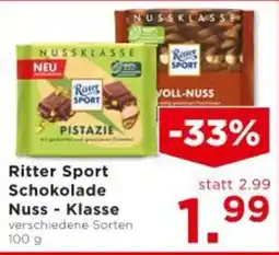 Unimarkt Ritter Sport Schokolade Nuss Angebot