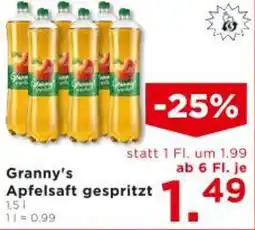 Unimarkt Granny's Apfelsaft gespritzt Angebot
