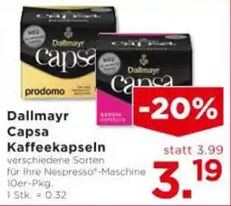 Unimarkt Dallmayr Capsa Kaffeekapseln Angebot