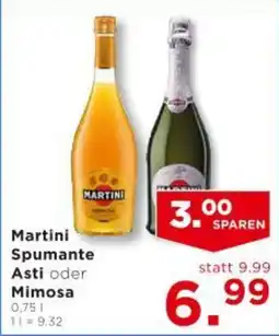 Unimarkt Martini Spumante Asti oder Mimosa Angebot