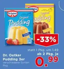 Unimarkt Dr. Oetker Pudding 3er Angebot