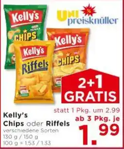 Unimarkt Kelly's chips Angebot